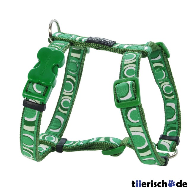 Hundegeschirr Red Dingo Full Color Circadelic Green Bild 1