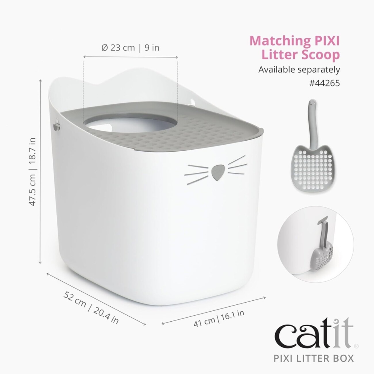 Catit PIXI Katzentoilette hop in Bild 5
