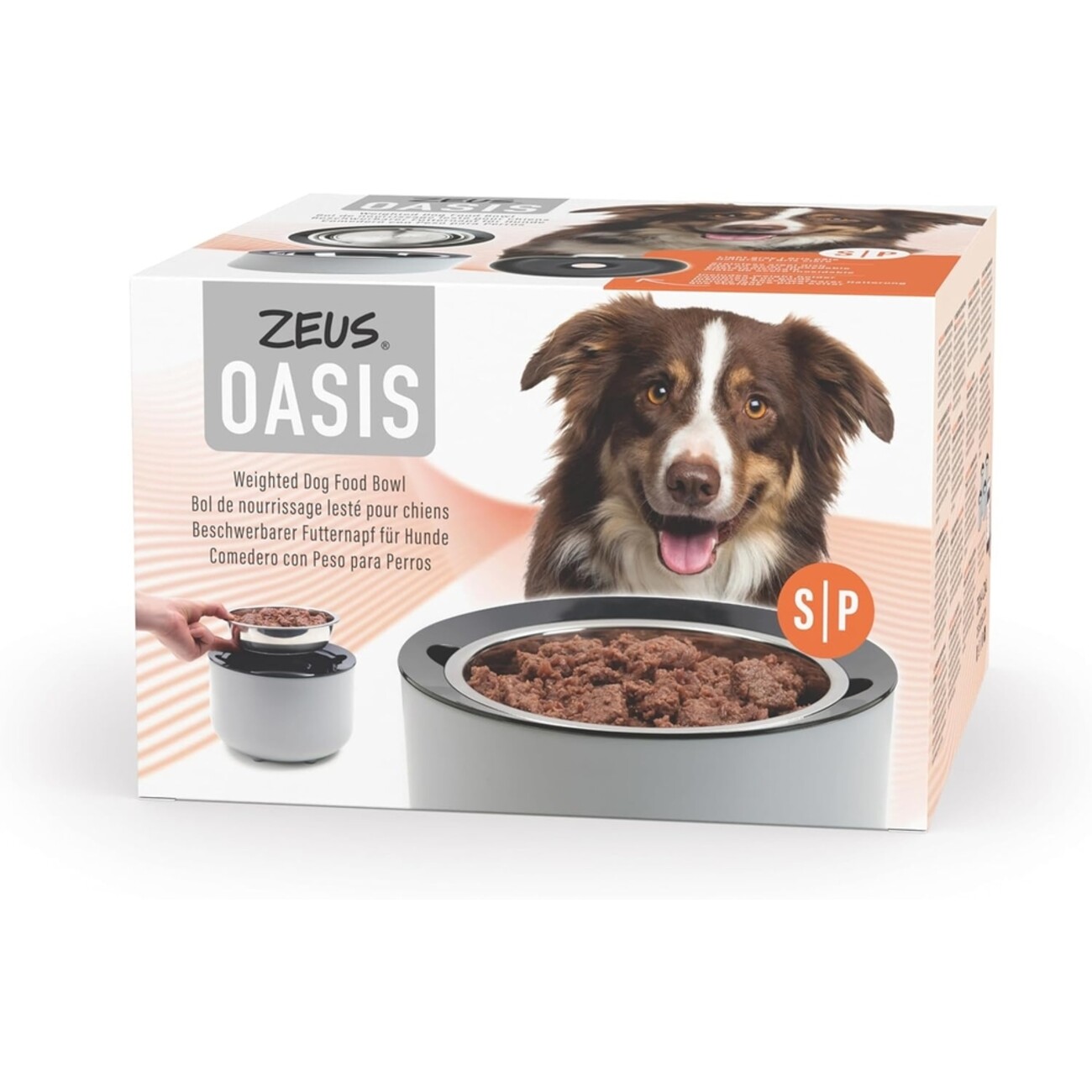 Zeus Oasis Hundenapf mit Gewichtsbasis – Dein stylischer Futterfreund Bild 1