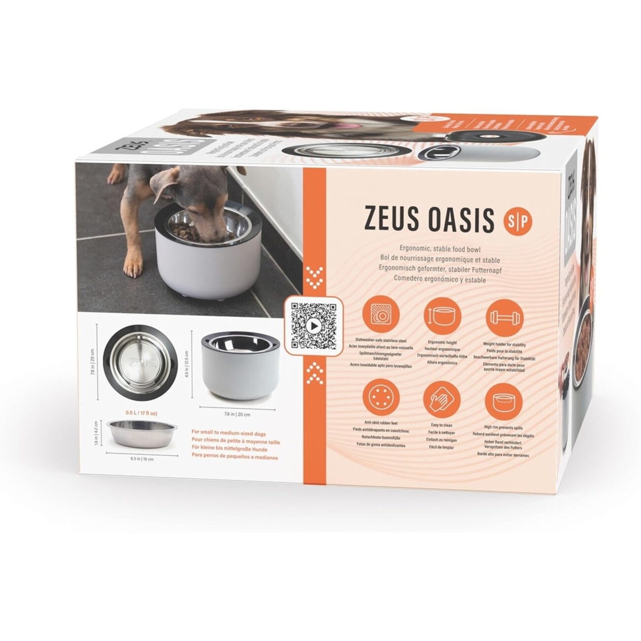 Zeus Oasis Hundenapf mit Gewichtsbasis – Dein stylischer Futterfreund Bild 4