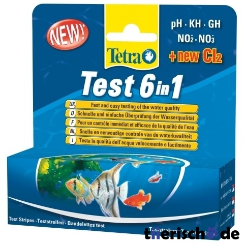Tetratest 6 in 1 Wassertest Bild 1