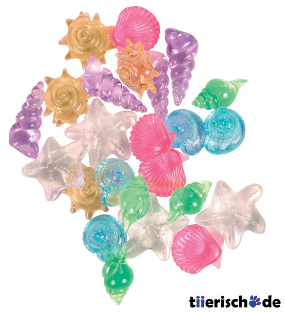 24 Aquarium-Kristallmuscheln Bild 1