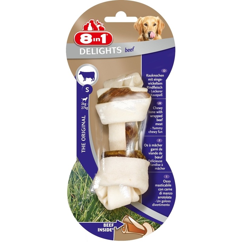 8in1 Beef Delights Kauknochen mit Rindfleisch Bild 2