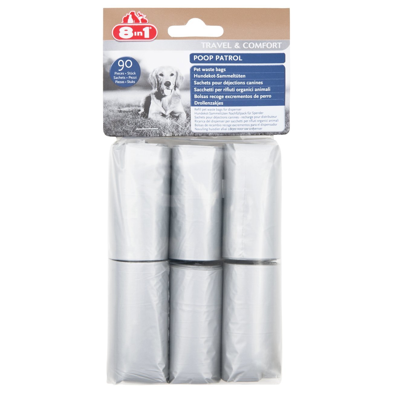 8in1 Sammeltüten für Hundekot - Nachfüllpack Bild 2