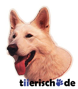 Aufkleber Kanadischer Schäferhund Bild 1