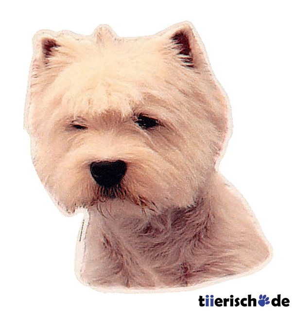 Aufkleber West Highland Terrier Bild 1