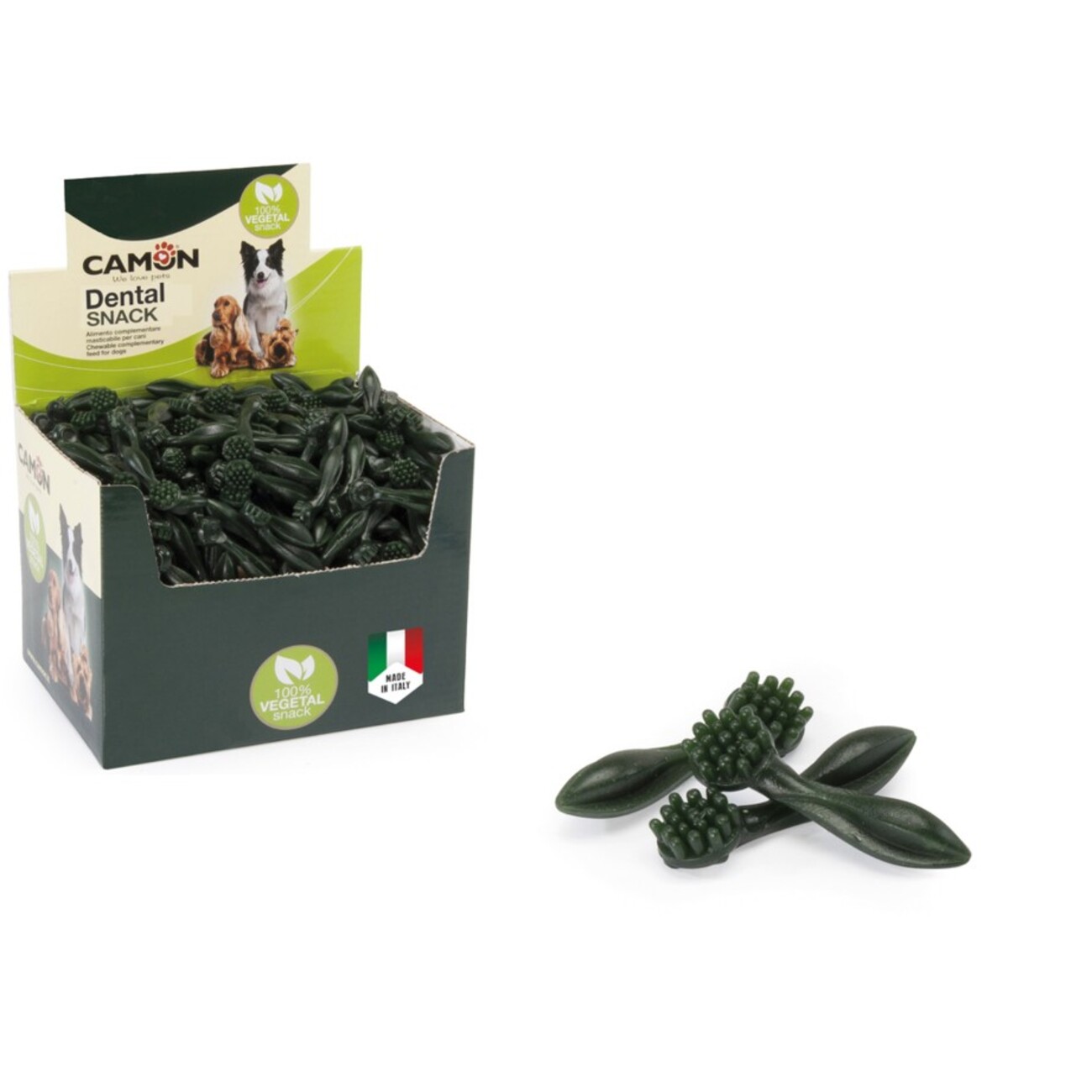 Dental Snack Brush Vegan für Hunde | Zahnpflege & Leckerli Bild 1