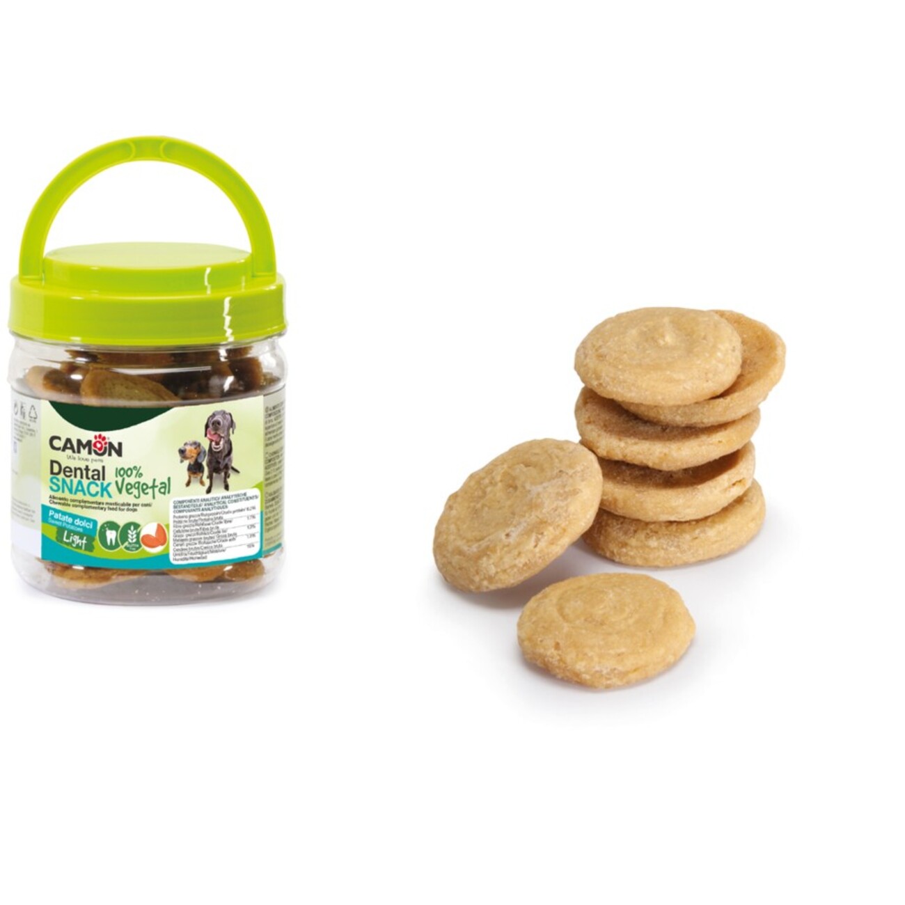 Coins mit Süßkartofel – Veganer Hundesnack für gesunde Zähne Bild 1