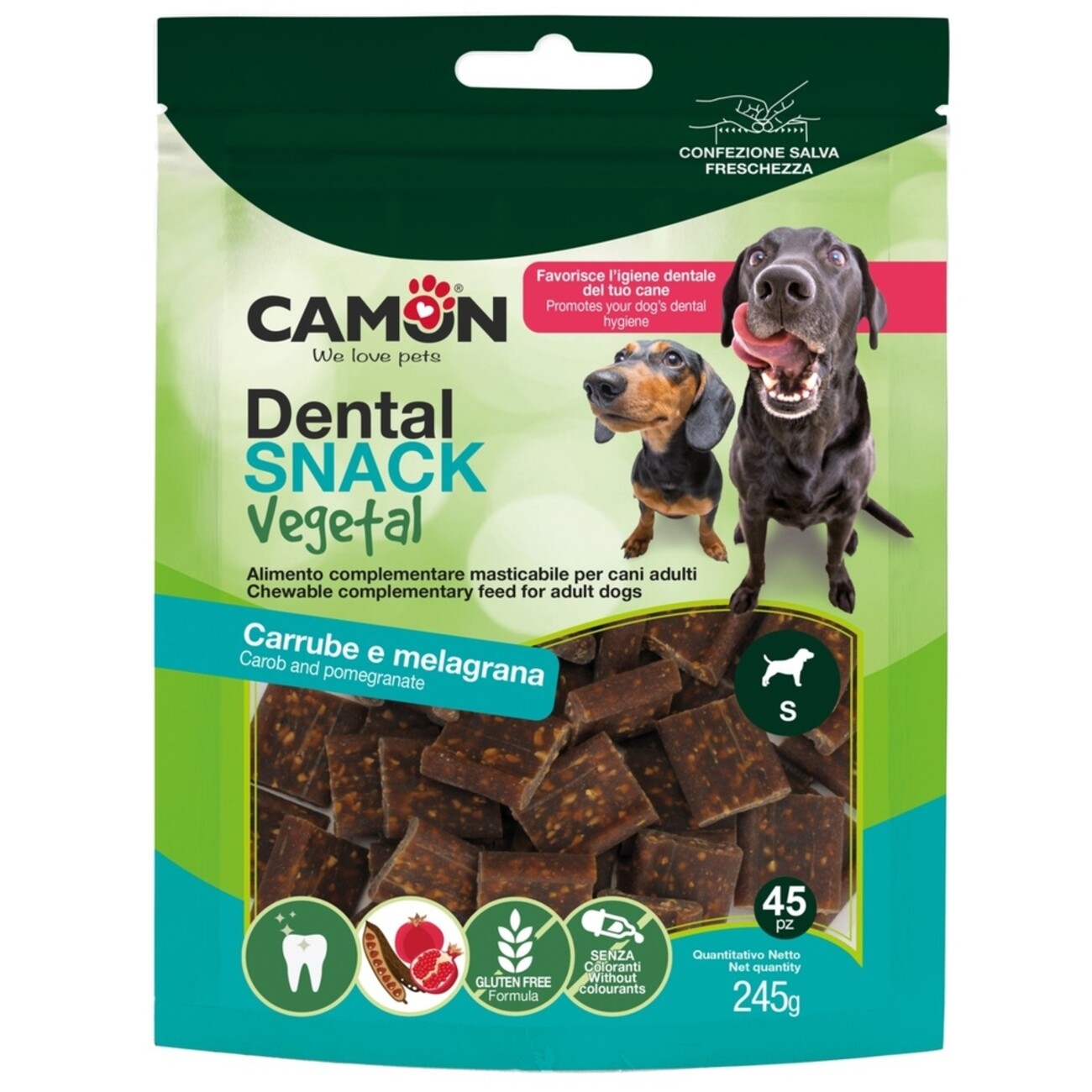 Vegane Dental Sticks mit Johannisbrot & Granatapfel für Hunde Bild 4