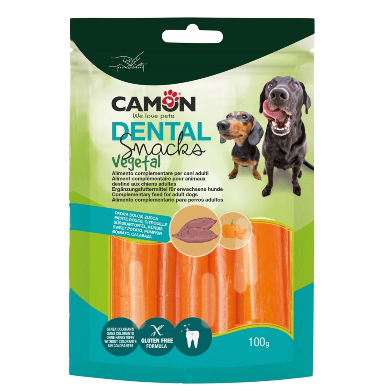 Veggie Hundesnack Süßkartoffel & Kürbis vegan - tiierisch.de Bild 3