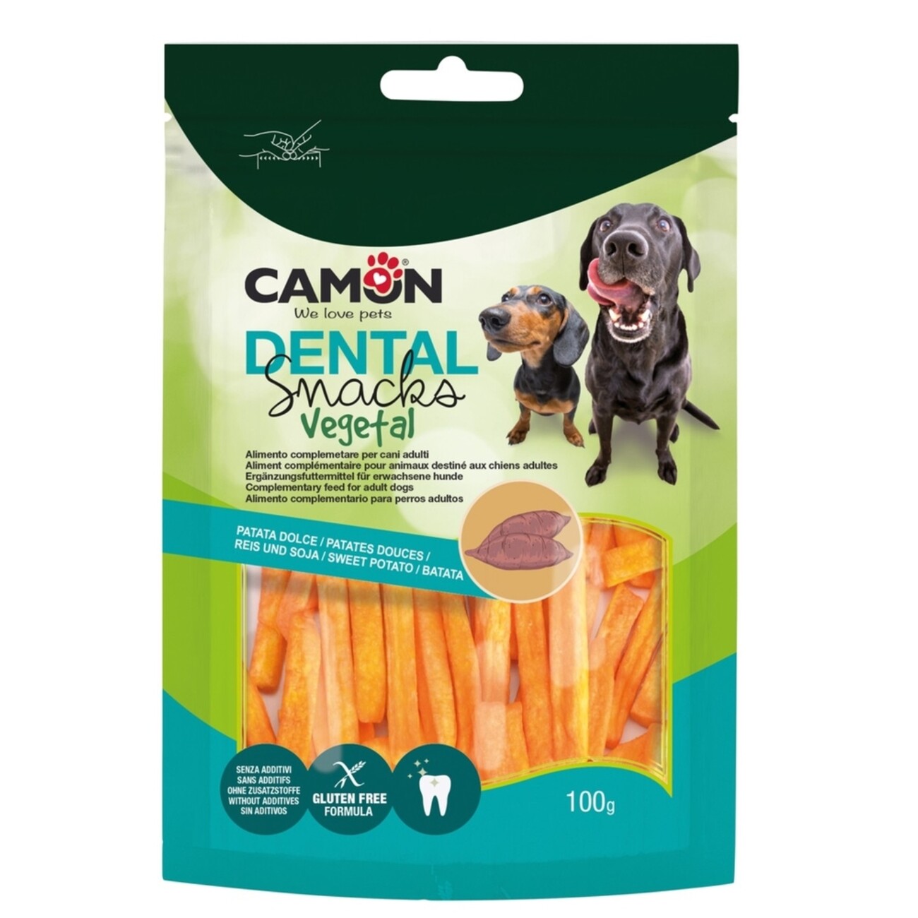 Veggie Snack Süßkartoffel Sticks - Vegane Hundesnacks Bild 3