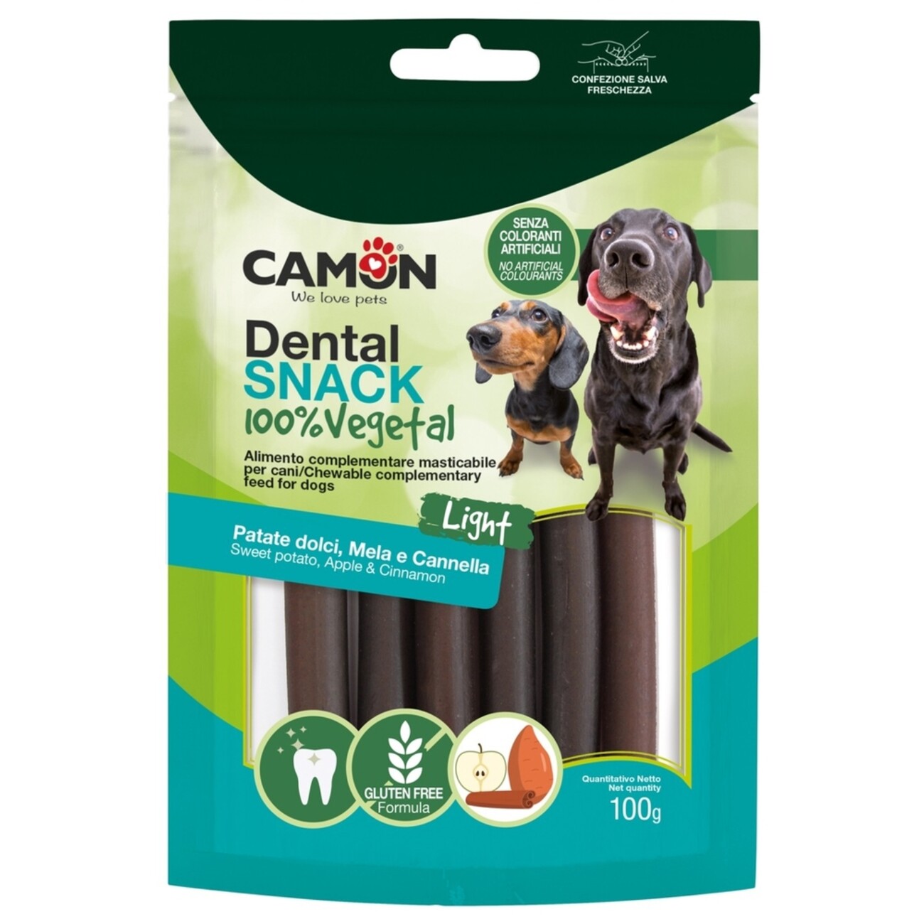 Veggie Snack Sticks Dental – Süßkartoffel, Apfel & Zimt für Hunde 🐶 Bild 3