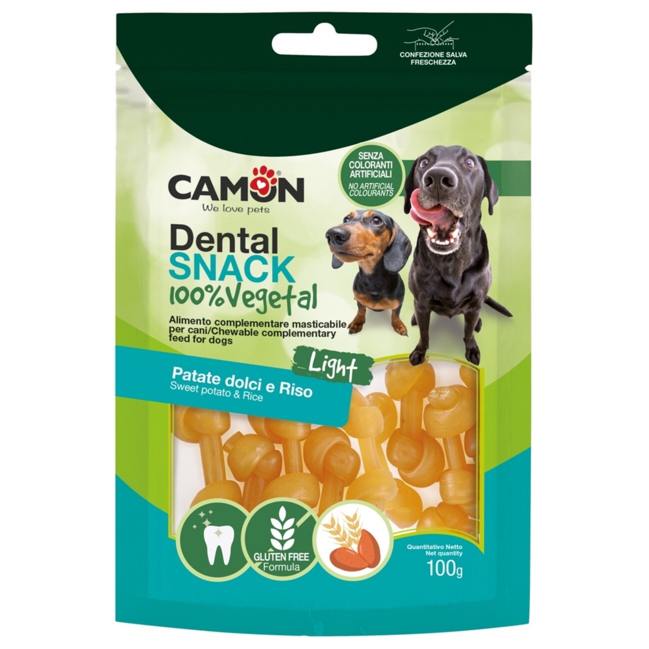 Veggie Snack Dental Knochen - Süßkartoffel & Reis 🦷🌱 Bild 3