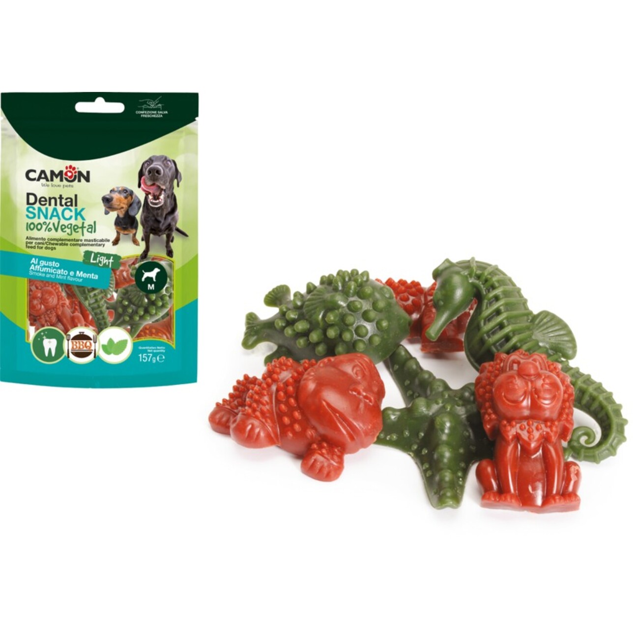 Veggie Snack Sweet Potato Dental Mix - Vegane Hundesnacks Bild 1