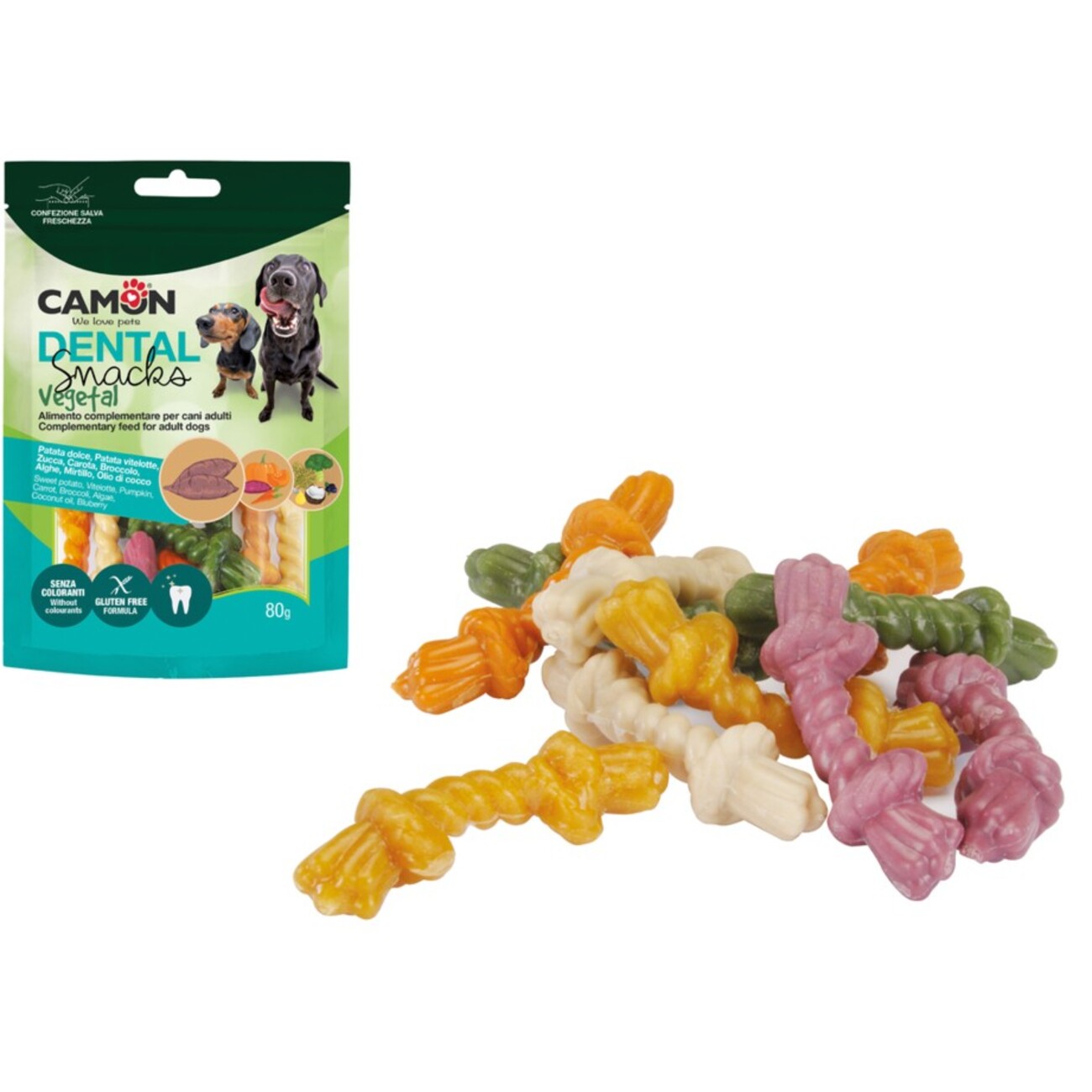 Veggie Dental Snack Rope - Vegane Hundesnacks für gesunde Zähne Bild 1