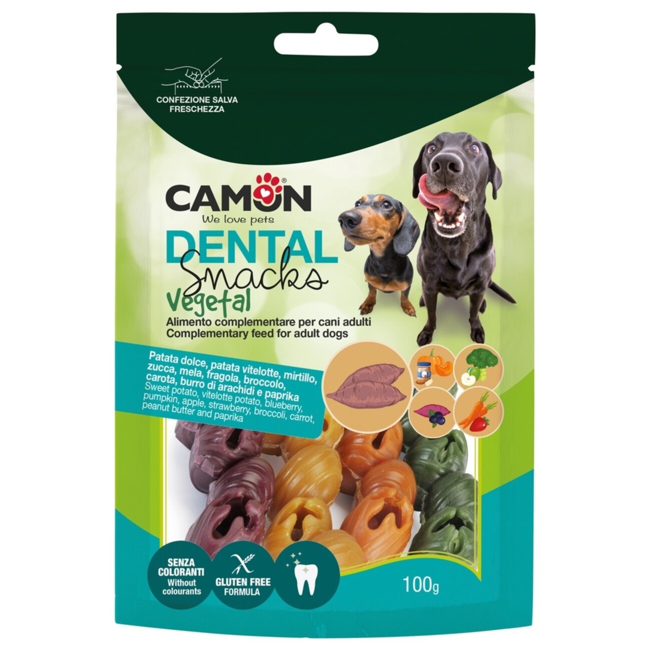 Veggie Dental Snack Mix Bells - Vegane Hundesnacks für gesunde Zähne Bild 3