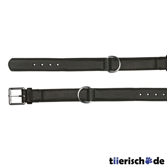 Active Soft Lederhalsband für Hunde Bild 1