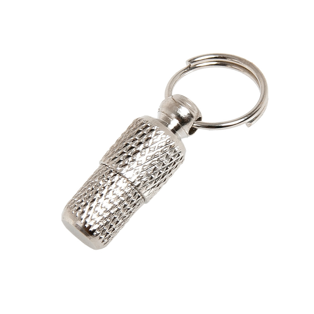 Adresstube für Hunde verchromt wasserdicht Bild 4