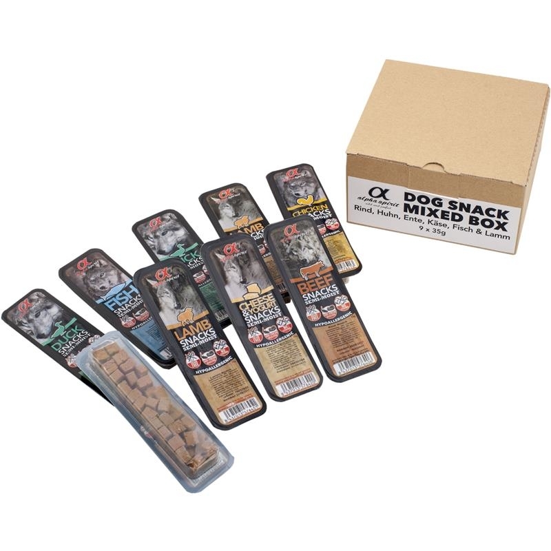 alpha spirit Hundesnacks Mixbox Bild 1