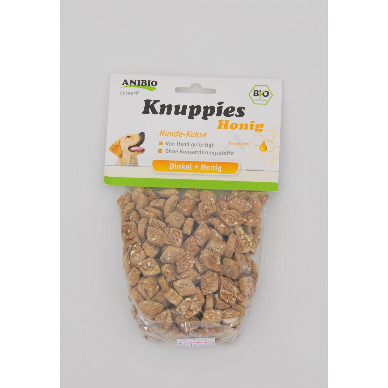 Anibio Honig Knuppies Hundekekse Bild 1