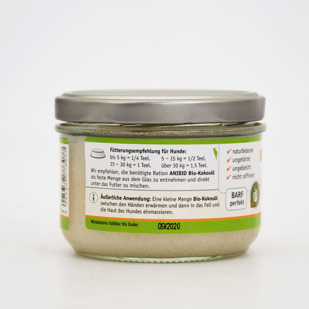 Anibio Kokosöl mit Schwarzkümmelöl Bild 2