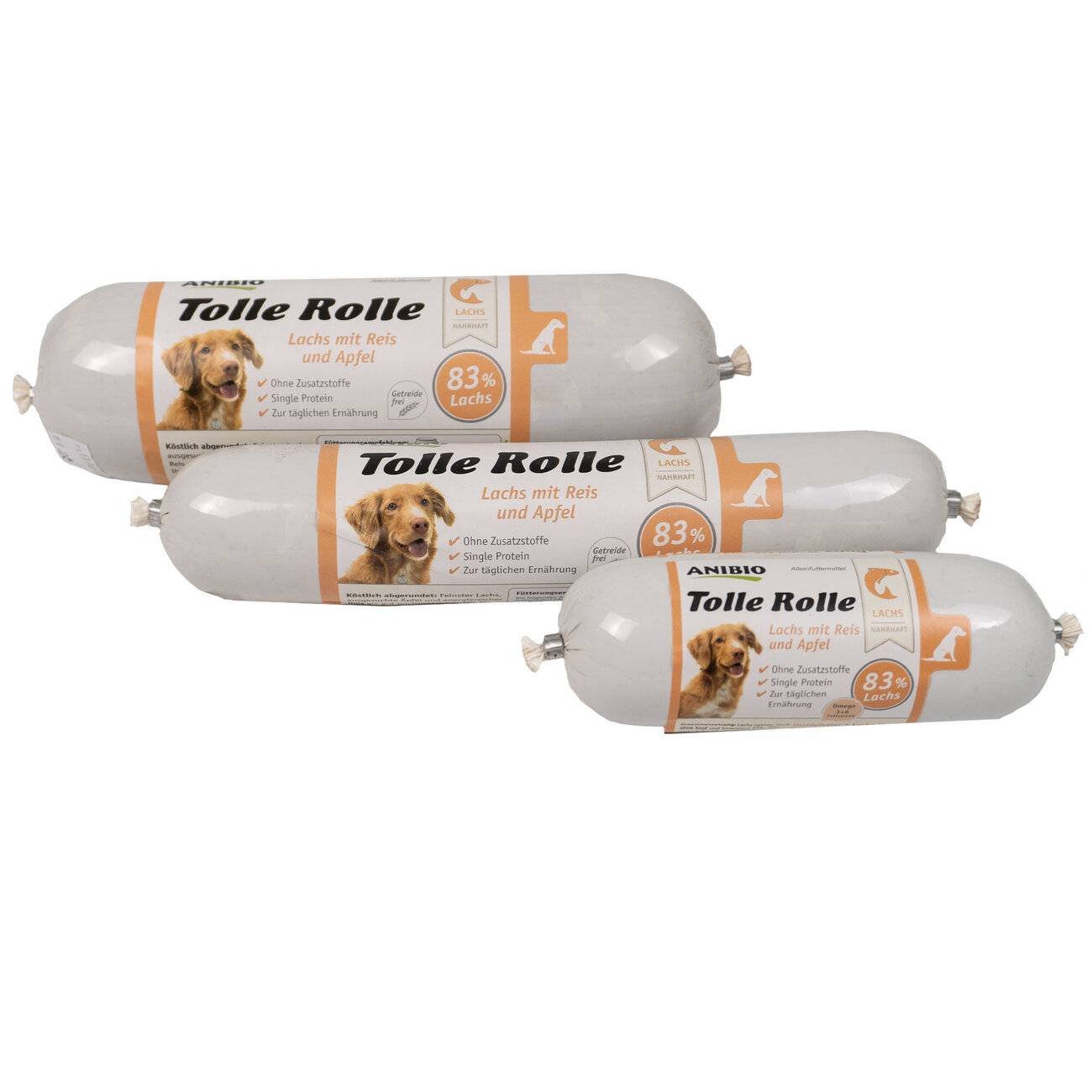 Tolle Rolle fleischhaltiges Hundefutter Bild 2