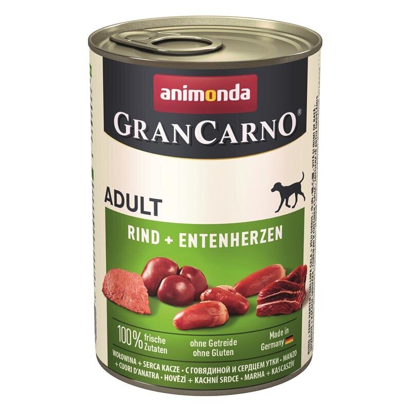 Animonda GranCarno Adult Fleisch pur Hundefutter Bild 1