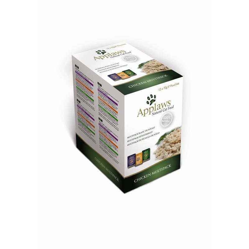 Applaws Cat Nassfutter Multipack Selection im Portionsbeutel Bild 2