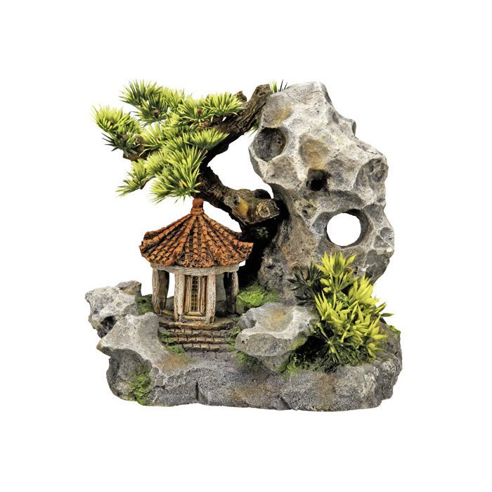 Aqua Ornaments TEMPEL AN KLIPPE von Nobby günstig bestellen