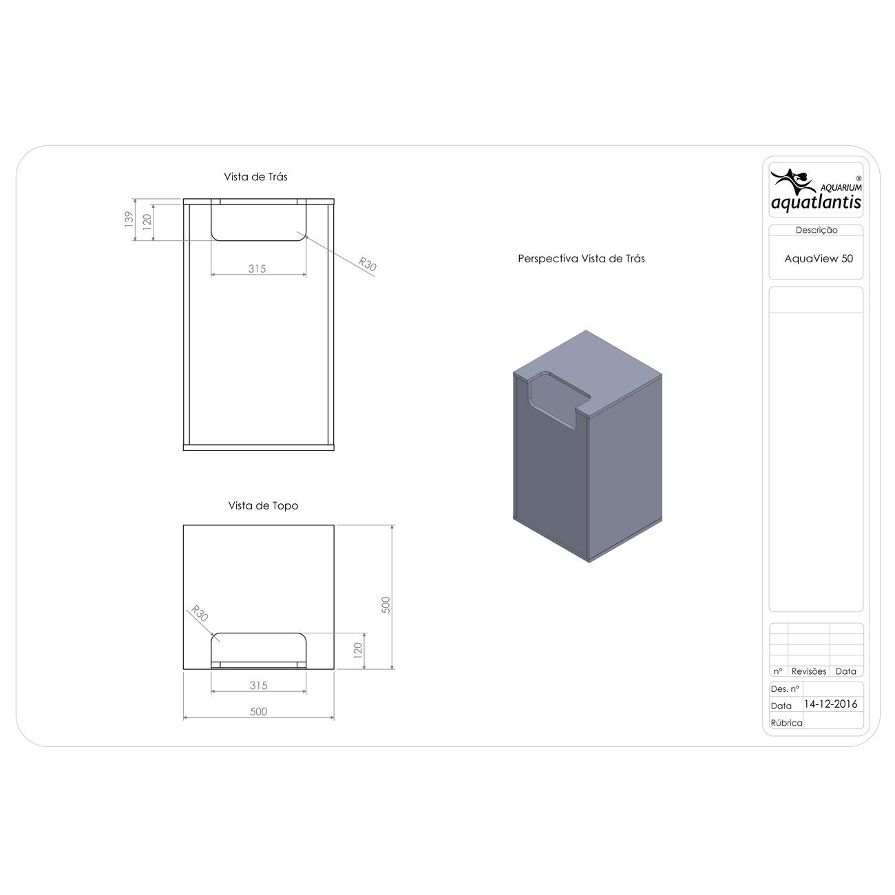 Aquatlantis AquaView 50 mit Unterschrank Bild 4