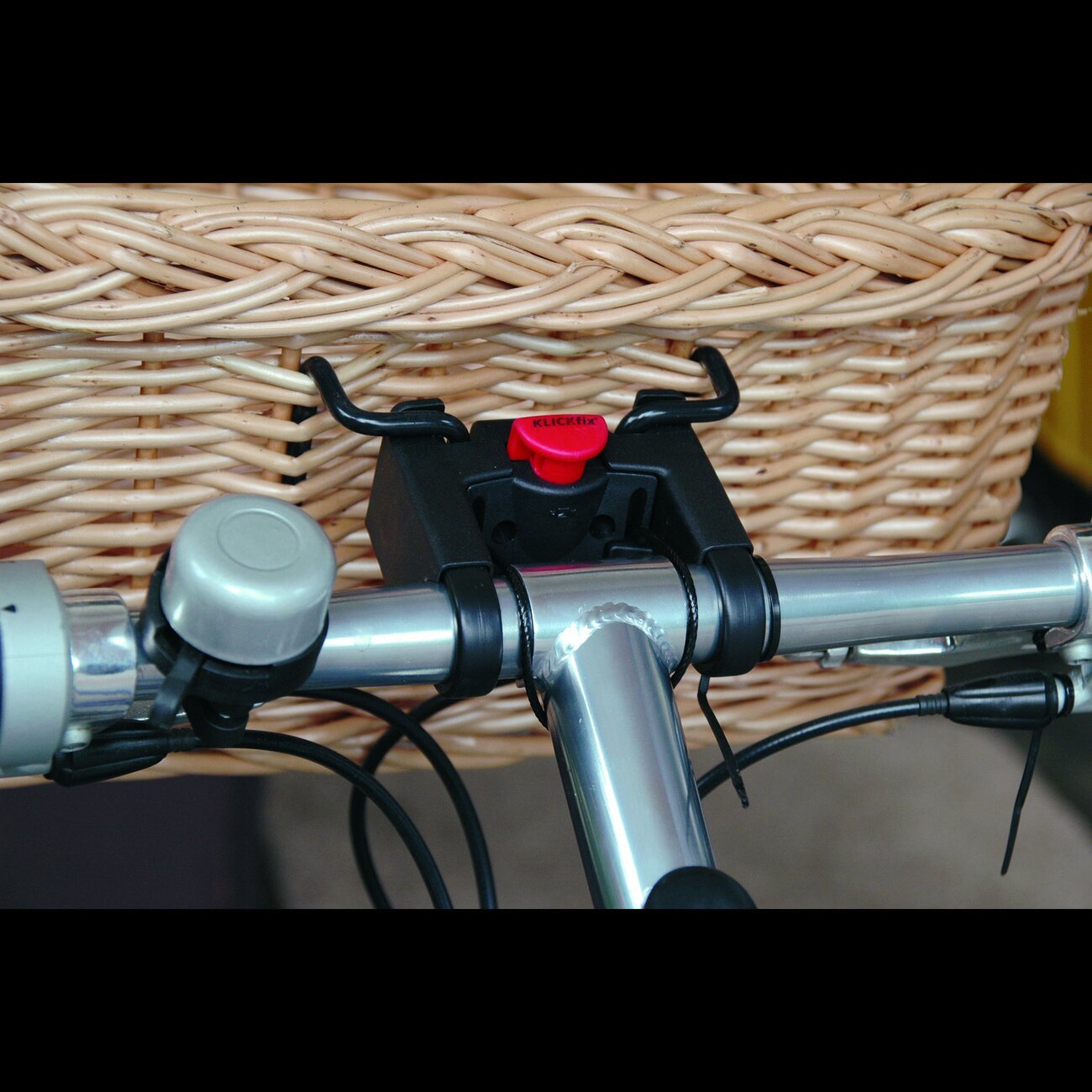 Hunde Fahrradkorb für Lenker mit Klickfix Bild 2