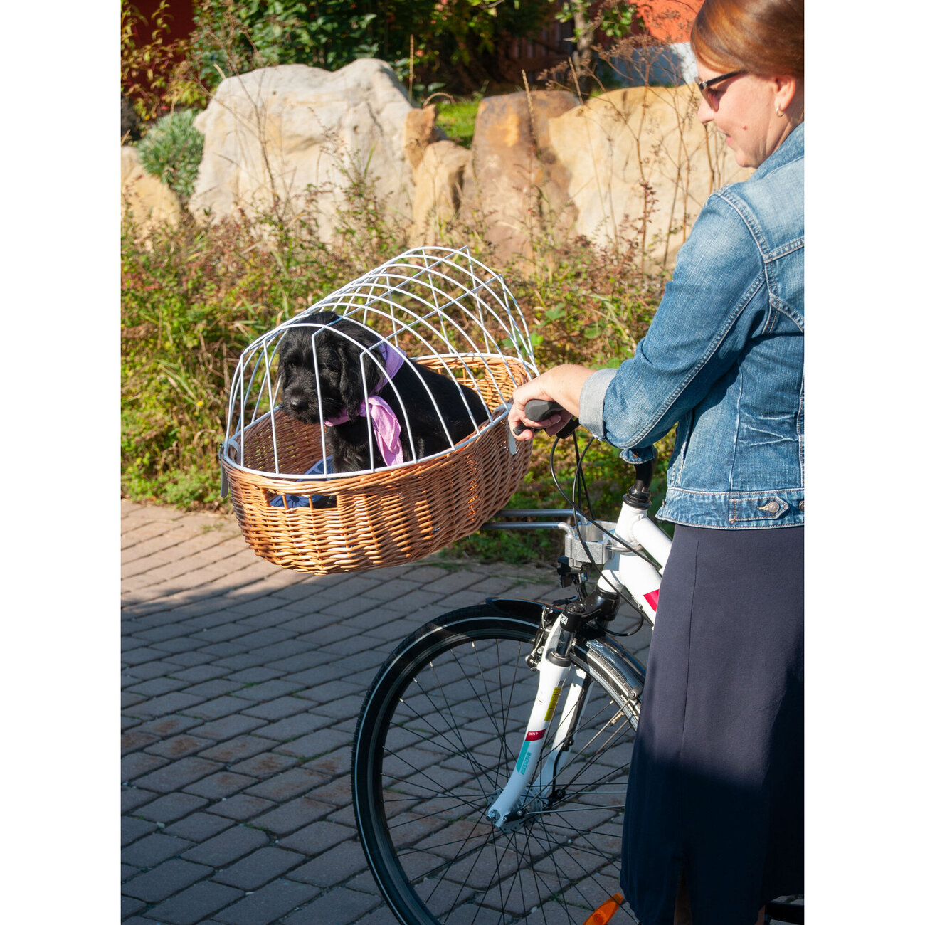 Hunde Fahrradkorb Steuerkopfmontage für E-Bike & Pedelecs Bild 4