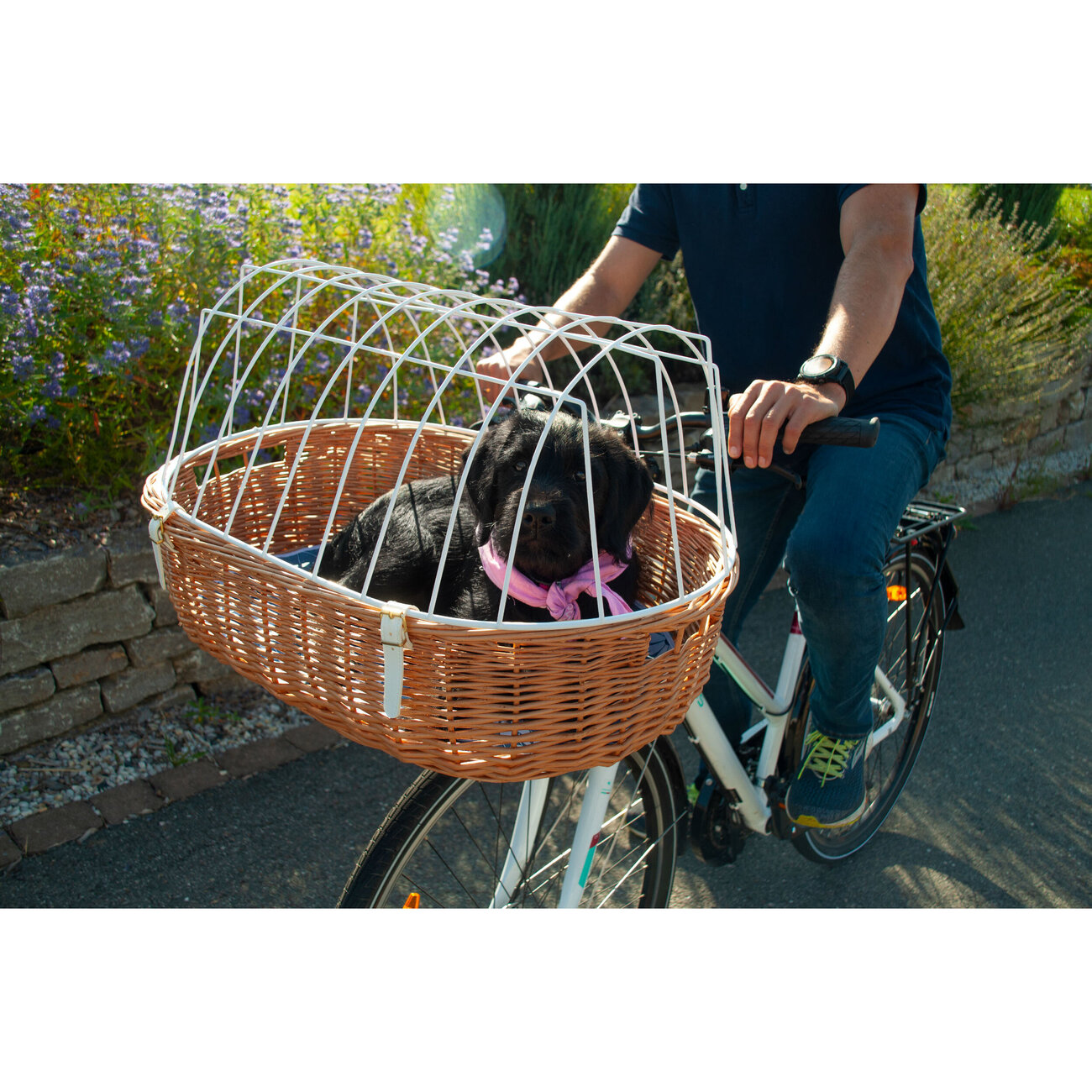 Hunde Fahrradkorb Steuerkopfmontage für E-Bike & Pedelecs Bild 7