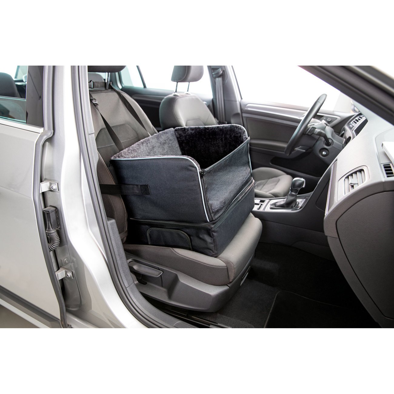 Hunde Autositz mit Staufach Bild 11