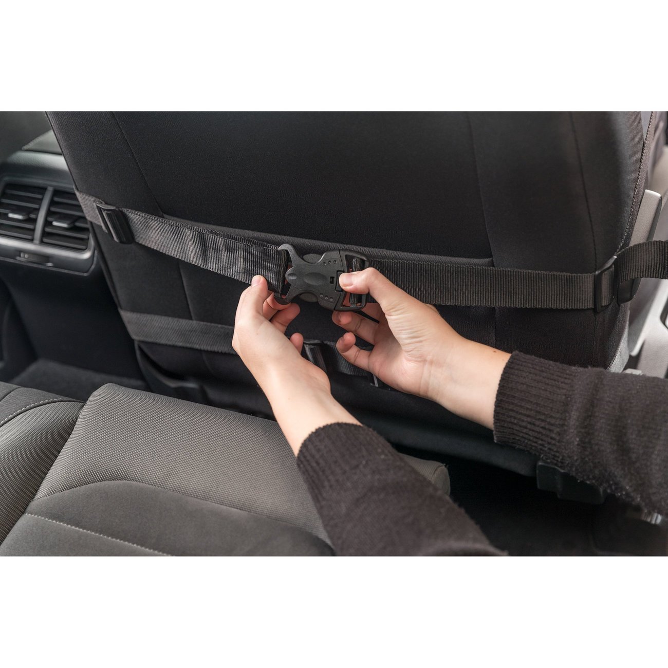 Hunde Autositz mit Staufach Bild 13