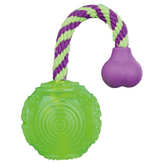 Ball am Seil aus thermoplastischem Gummi TPR Bild 1