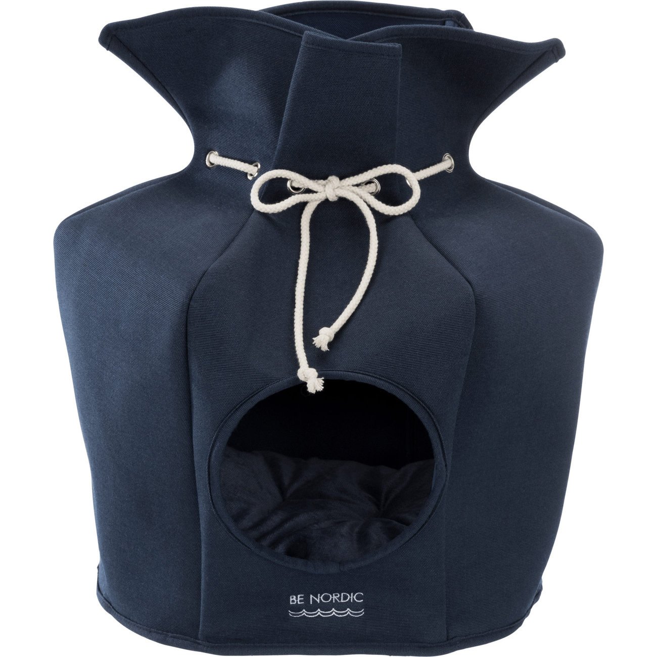 BE NORDIC Kuschelhöhle für Hunde und Katzen Bild 1