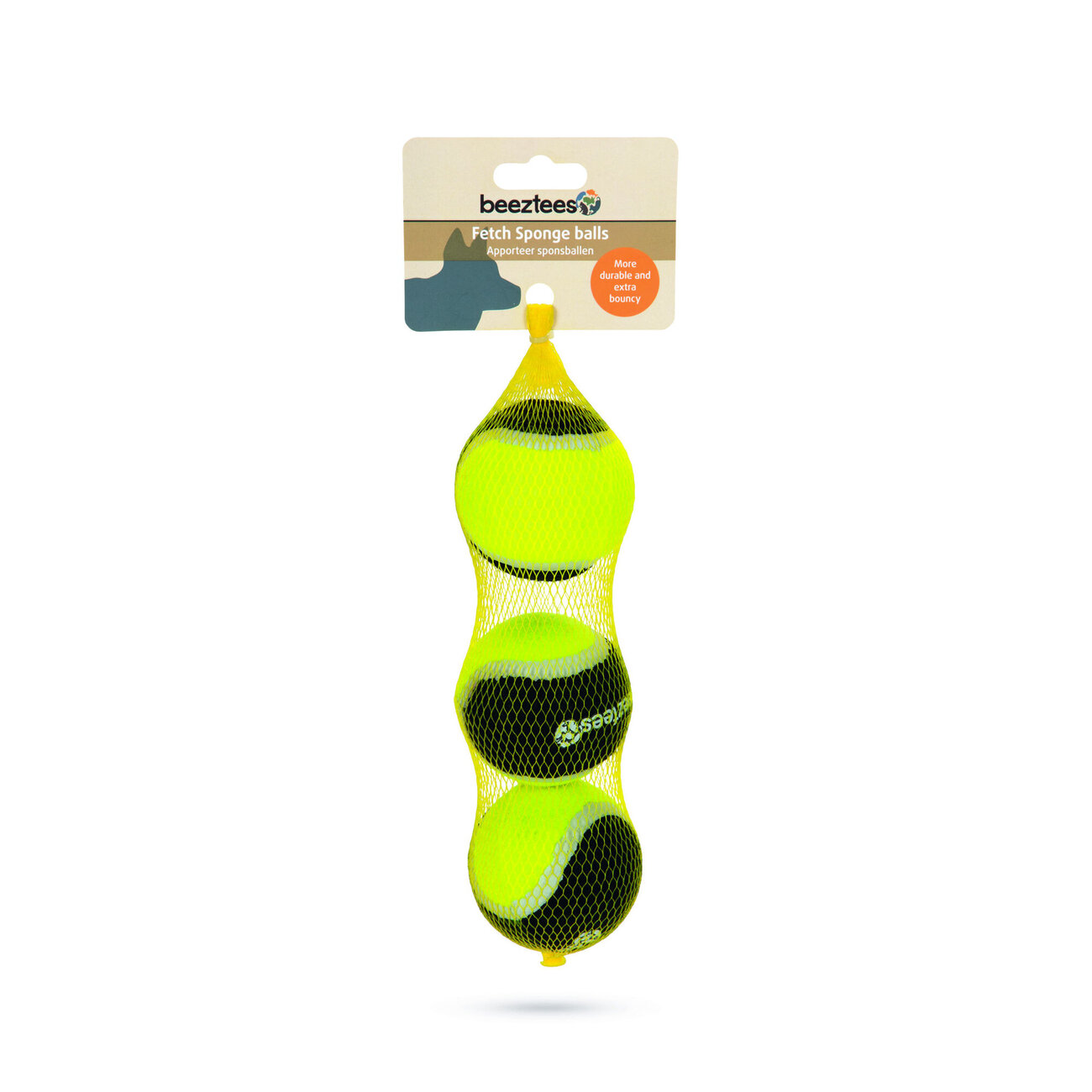 Beeztees Fetch Moosgummiball Bild 1