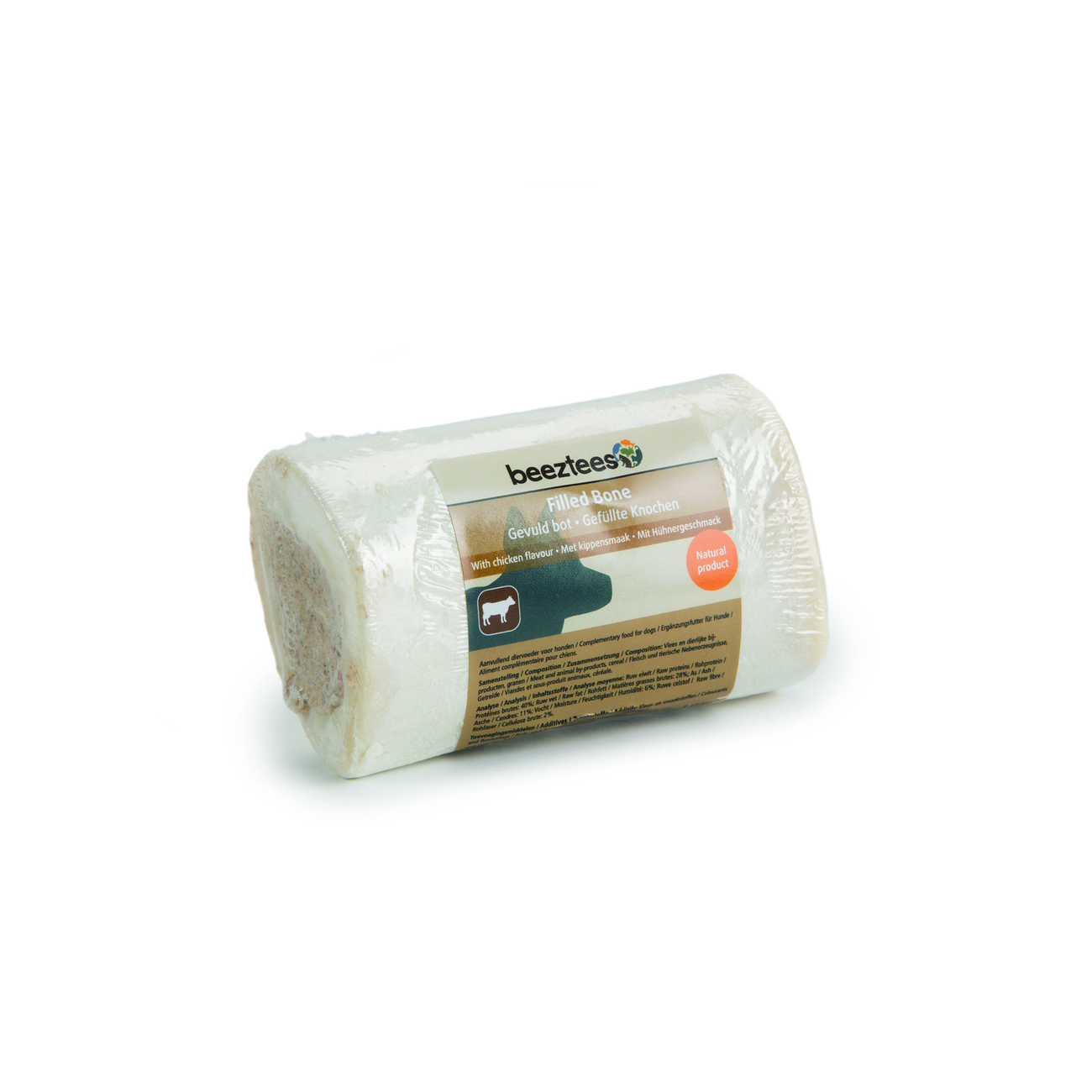 Beeztees gefüllte Kau Knochen für Hunde Bild 4