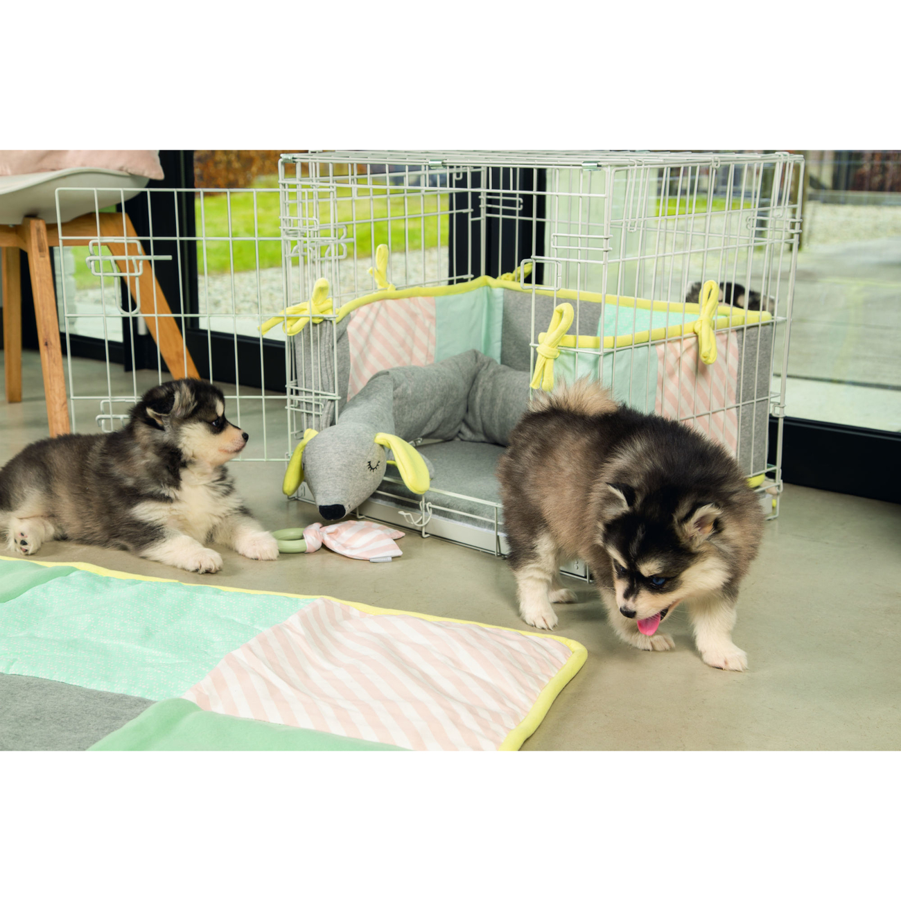 Beeztees Gitterbox Transportkäfig für Welpen Bild 5