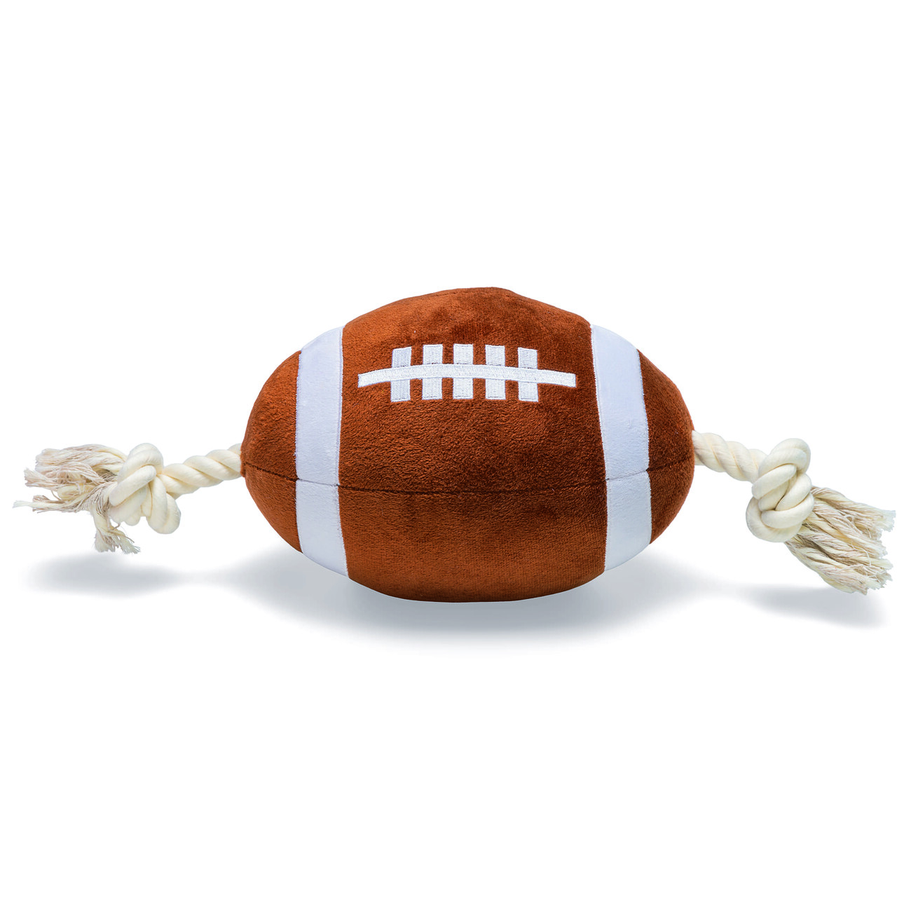 Großer Hundeball Plüschball mit Seil Bild 3