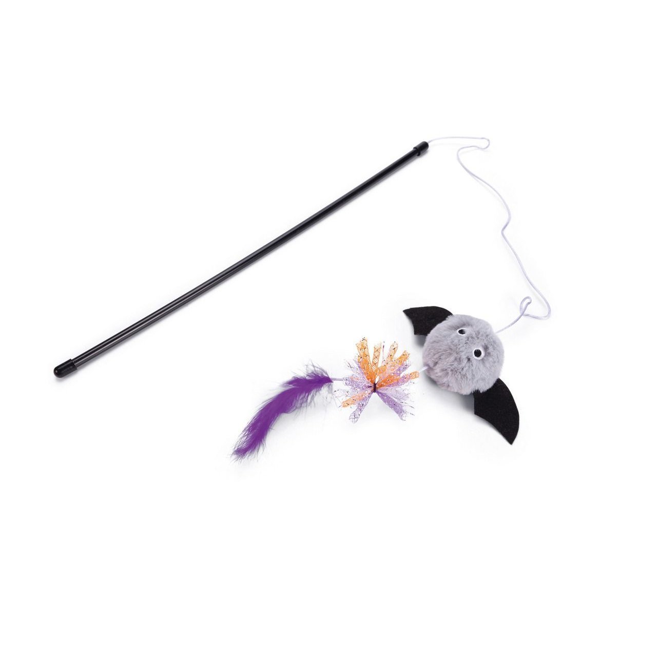 Halloween Katzenangel Fledermaus Bild 4