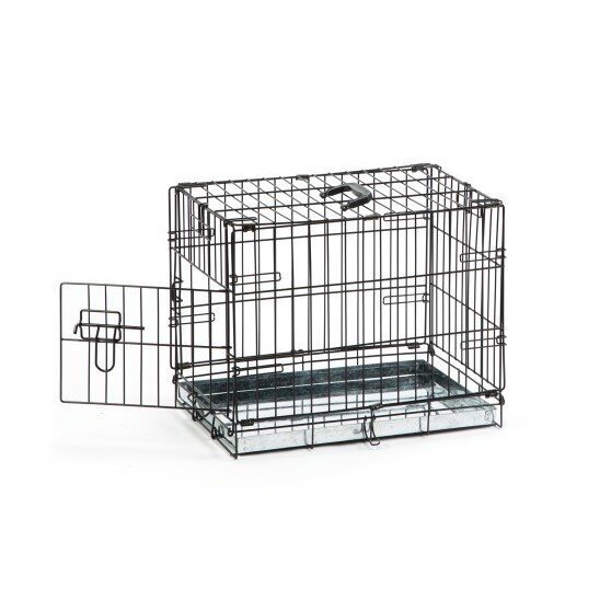 Hunde Gitterbox schwarz verzinkt Bild 3