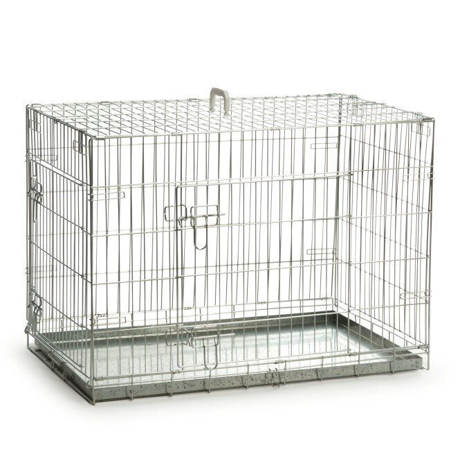 Hunde Gitterbox verzinkt Bild 5