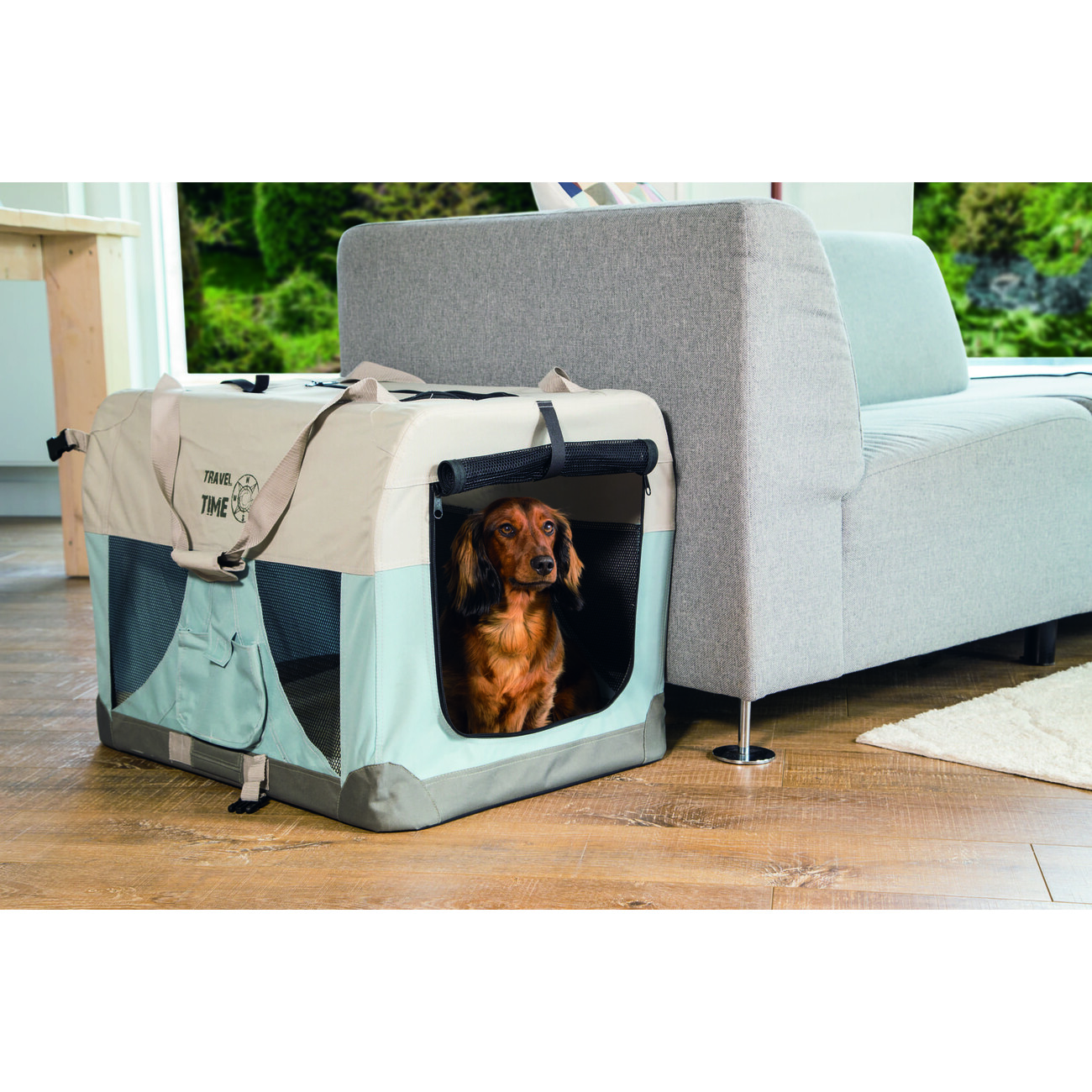 Hundebox Travel Time faltbar Bild 2