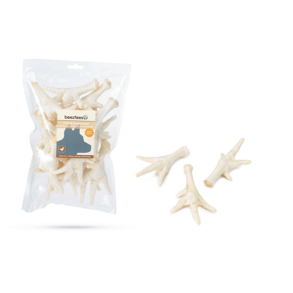 Beeztees Hundesnack Hühnerfüsse geröstet Bild 1