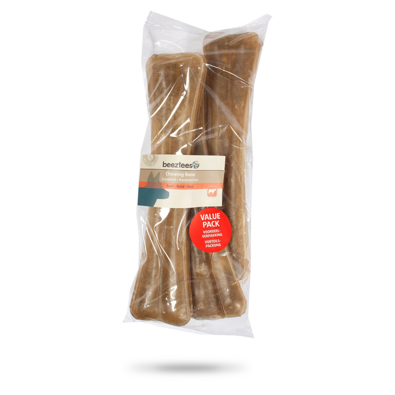 Beeztees Hundesnack Kauknochen Rinderhaut im Vorteilspack Bild 11