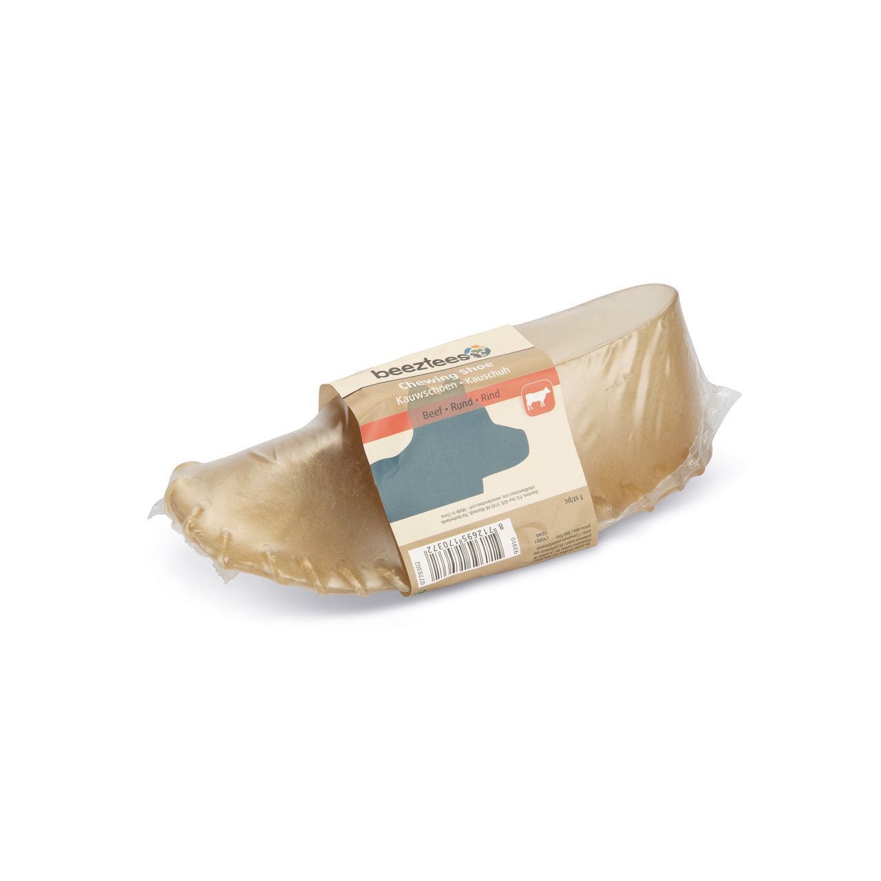 Beeztees Hundesnack Kauschuhe Rinderhaut für Hunde Bild 7