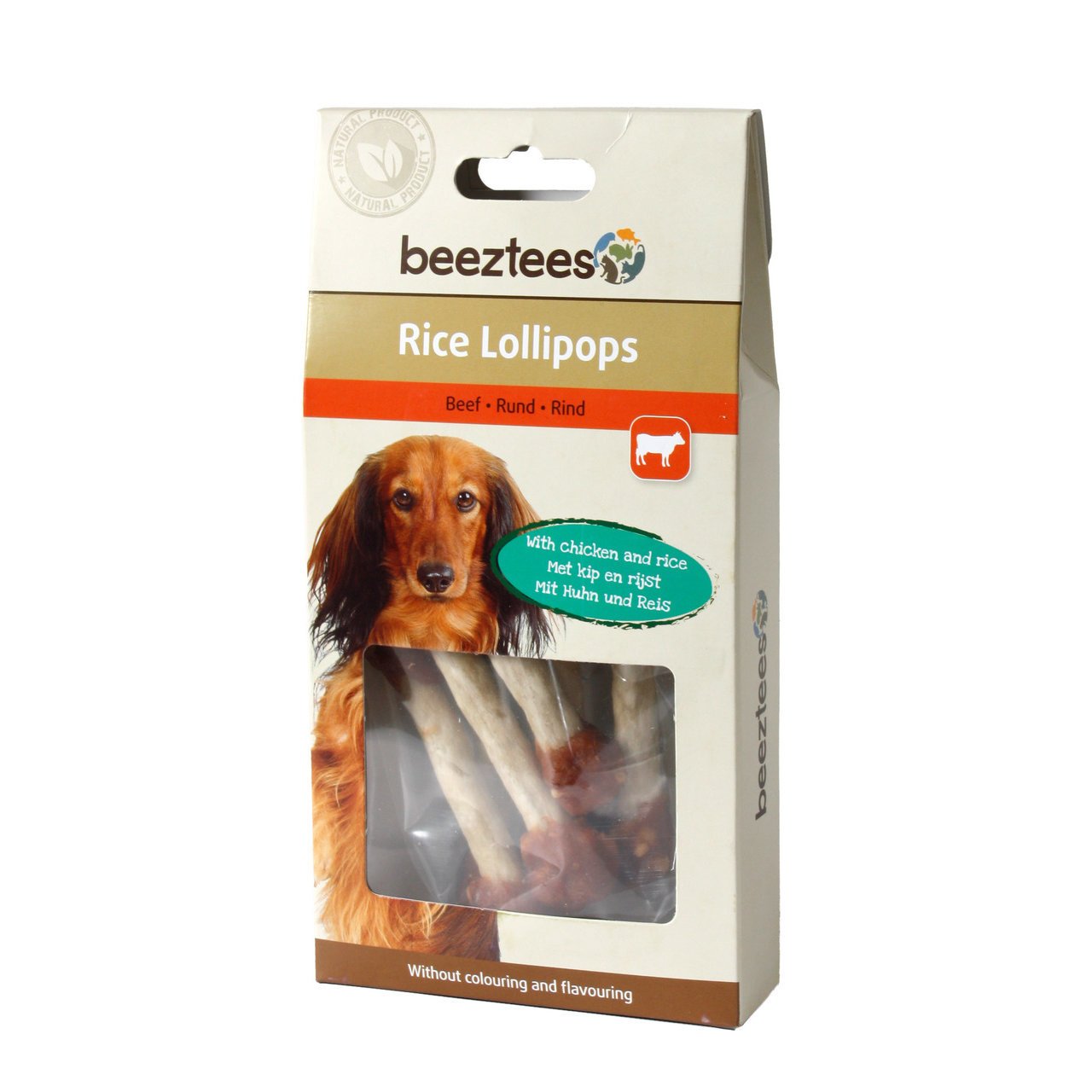 Beeztees Hundesnack Rice Lollipops Bild 1