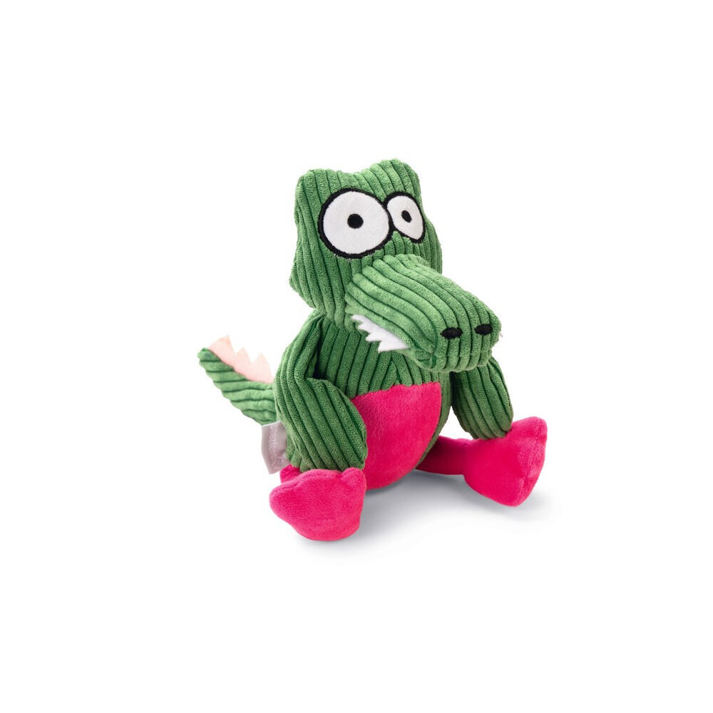 Hundespielzeug Korkodil Krok aus Plüsch Bild 1